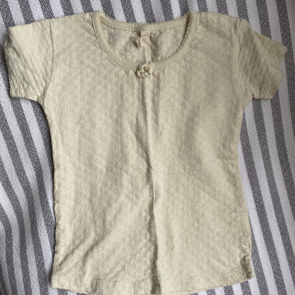 A super cute top from Quincy Mae!